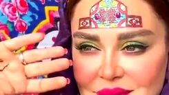 شباهت عجیب بهاره رهنما به این خانم خبر ساز شد + عکس
