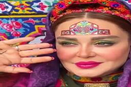 شباهت عجیب بهاره رهنما به این خانم خبر ساز شد + عکس
