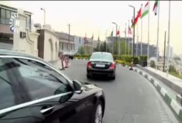 اسکورت متفاوت رئیس اقلیم کردستان عراق در تهران